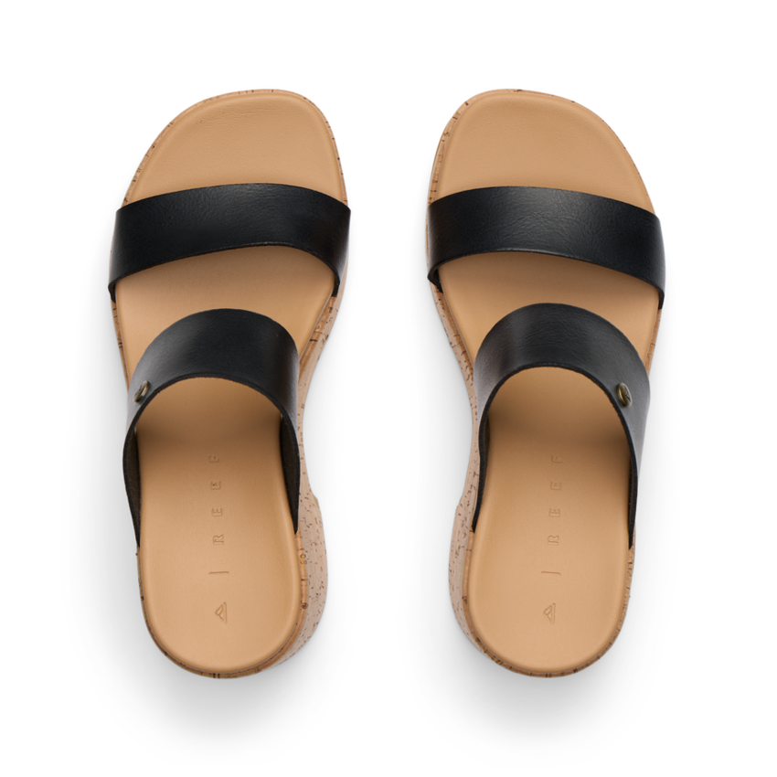 Sunset Ibiza - Black/Tan - Top View