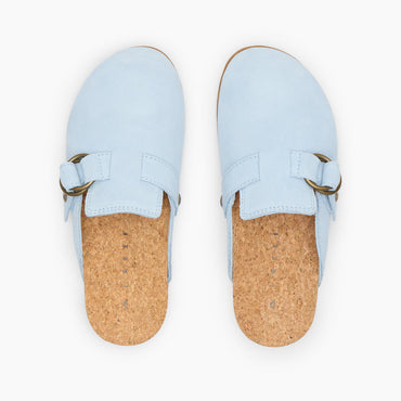 Vista Serenity - Dusty Blue Suede - Top View