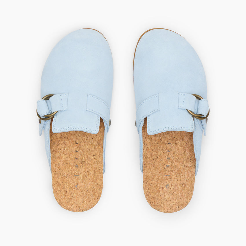 Vista Serenity - Dusty Blue Suede - Top View