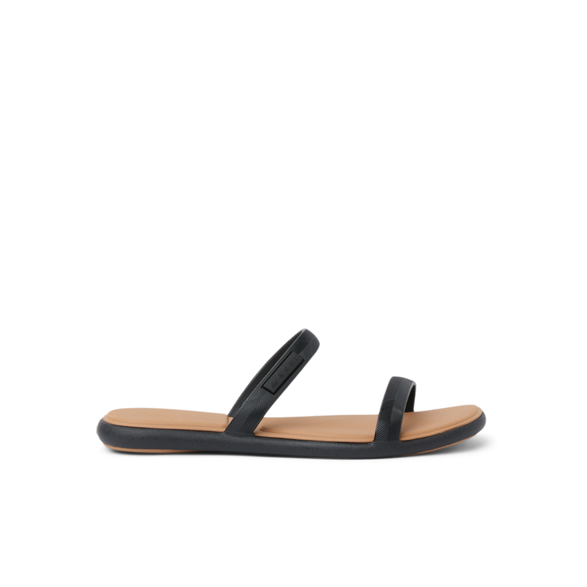 Water Willow Marina - Black/Tan - Right Side View