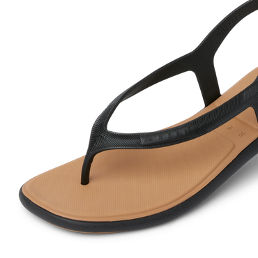 Water Willow Maya - Black/Tan - Down the Line 1 View