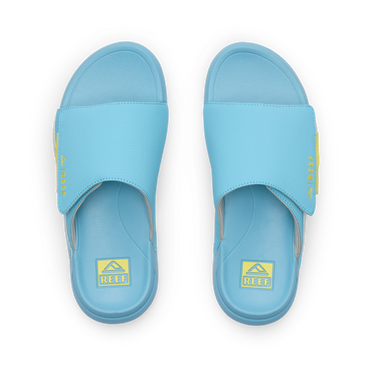 Cruiser Slide - Light Blue/Yellow - Main View