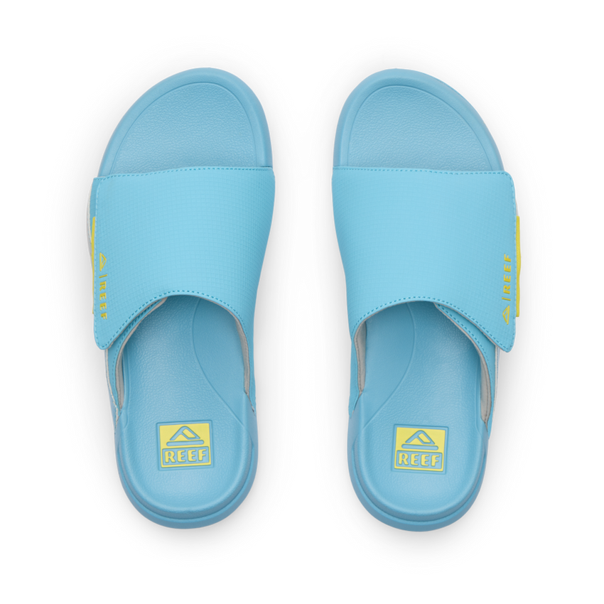 Cruiser Slide - Light Blue/Yellow - Main View