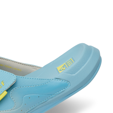Cruiser Slide - Light Blue/Yellow - Down the Line 2 View