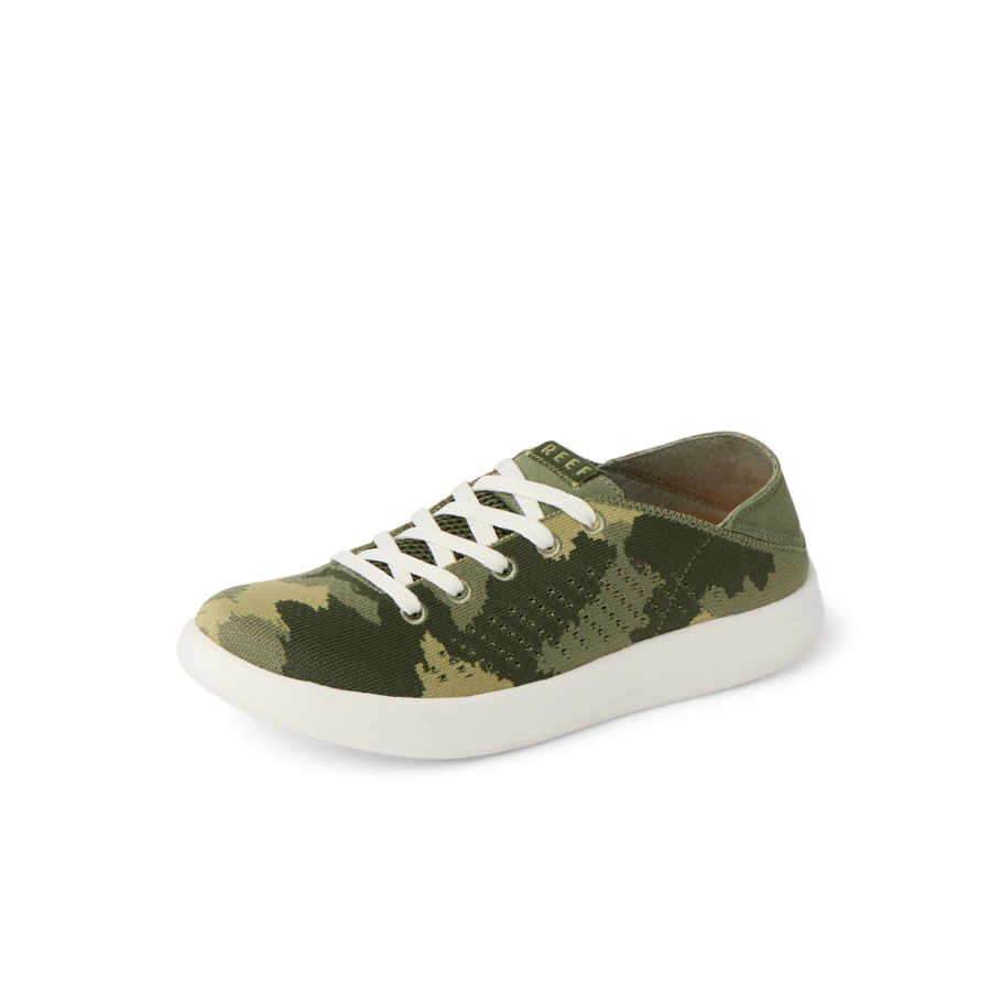Swellsole Neptune - Green Camo - Left Side View