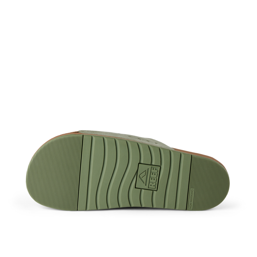 Ojai Slide - Faded Olive - Underside View