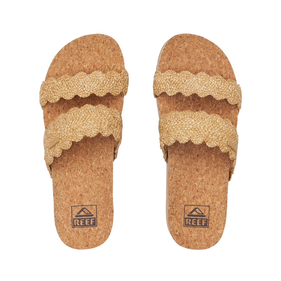 Cushion Vista Higher - Scalloped Tan - Main View