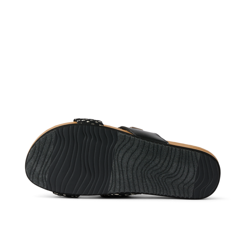 Cushion Vista - Black Textile - Underside View
