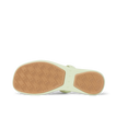 Water Willow Marina women's sandal sole facing up with durable, water-friendly, textured outsole for beach comfort and traction.
