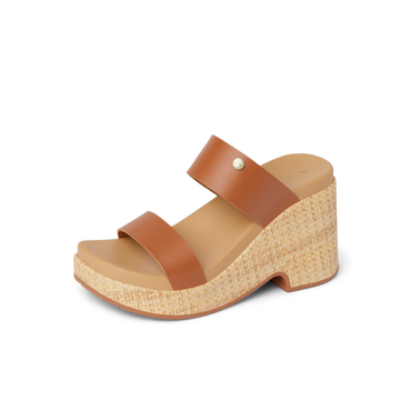 Sunset Ibiza - Leather Brown - Right Side View