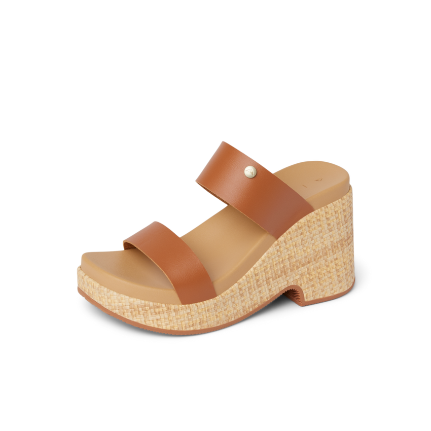 Sunset Ibiza - Leather Brown - Right Side View