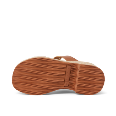 Sunset Ibiza - Leather Brown - Underside View