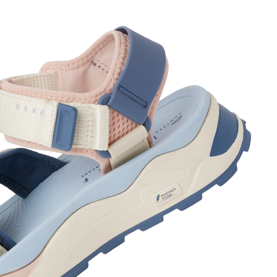 Cross-Shore - Dusty Blue Multi - Down the Line 2 View