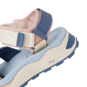 Cross-Shore - Dusty Blue Multi - Down the Line 2 View