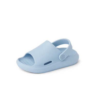 Little Rio Slide - Dusty Blue - Left Side View