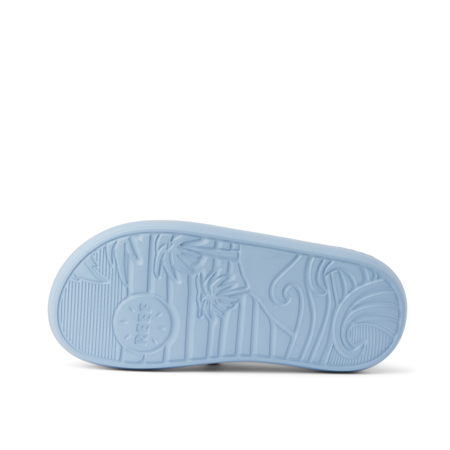 Kids Rio Slide - Dusty Blue - Underside View