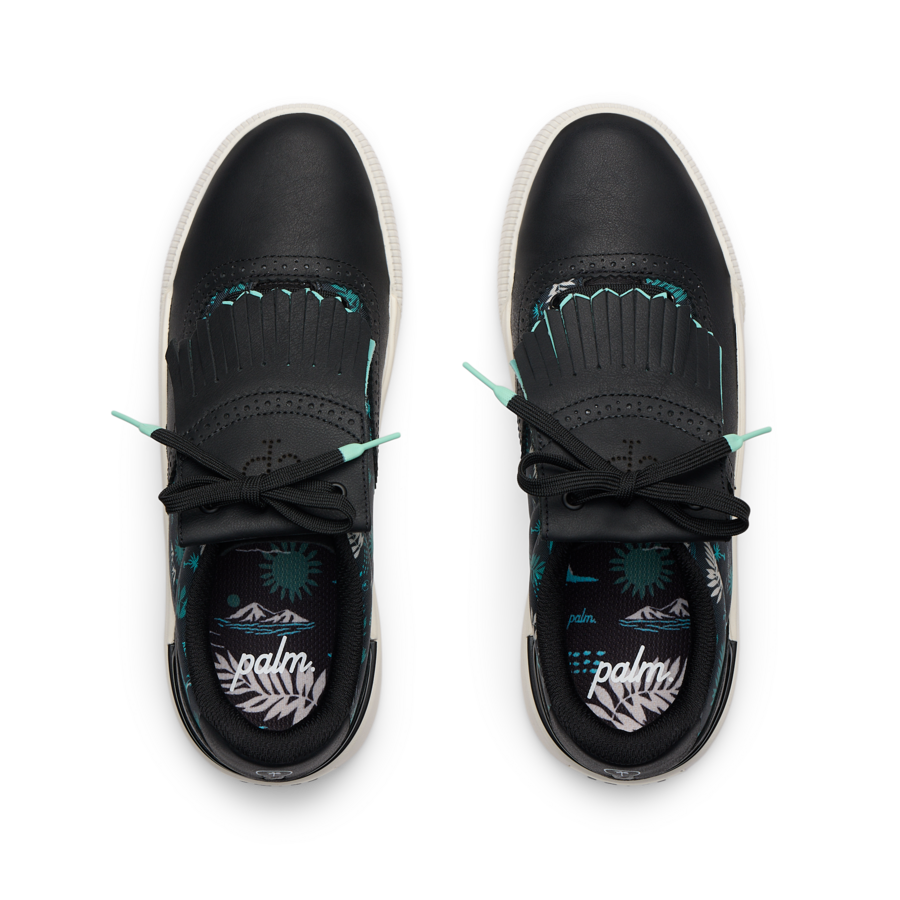 Onshore Pebble X Palm - Black Palm - Top View