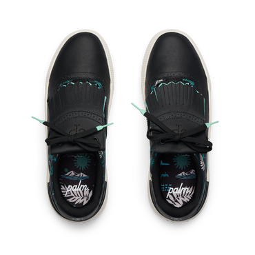 Onshore Pebble X Palm - Black Palm - Top View