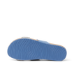 Cushion Vista - Blue Duo Braid - Underside View