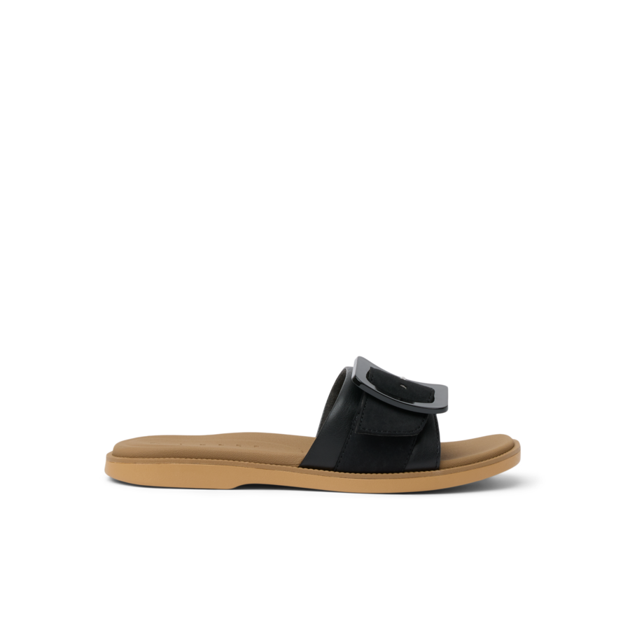 Sunny Emma - Black/Tan - Right Side View