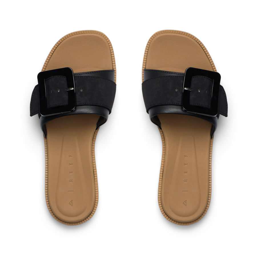 Sunny Emma - Black/Tan - Top View