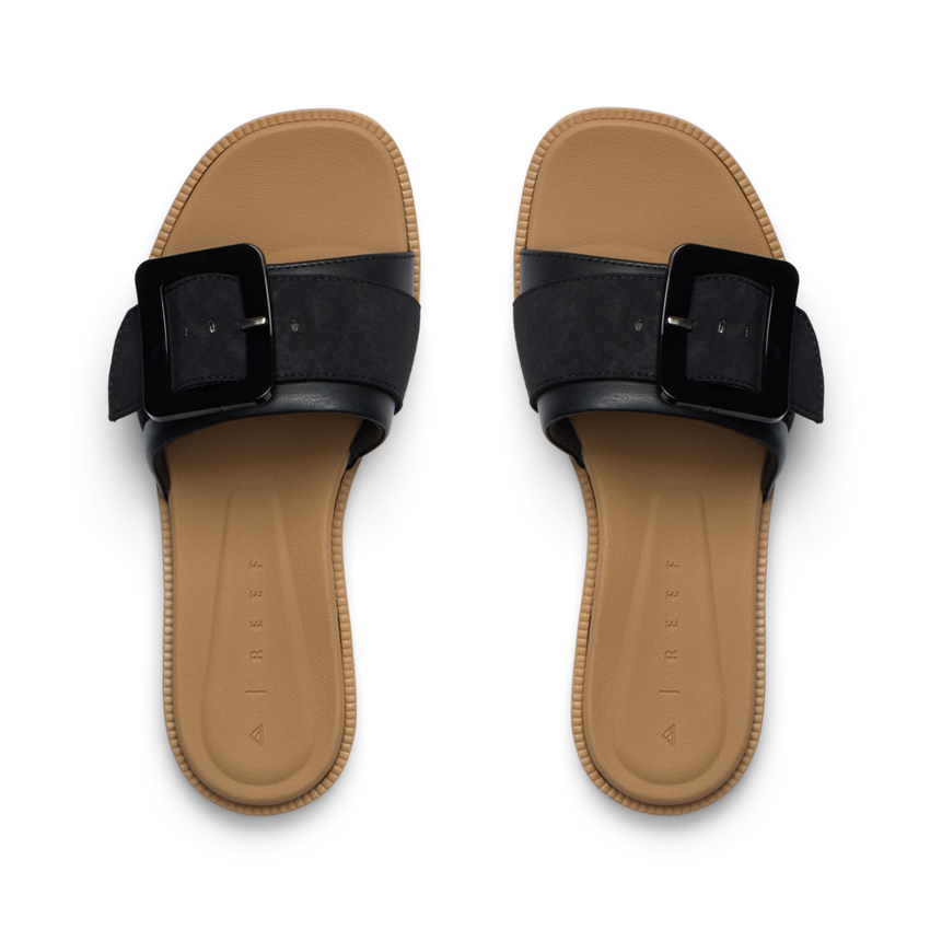 Sunny Emma - Black/Tan - Top View