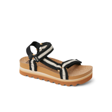 Cushion Rem Hi - Black/White Braid - Main View