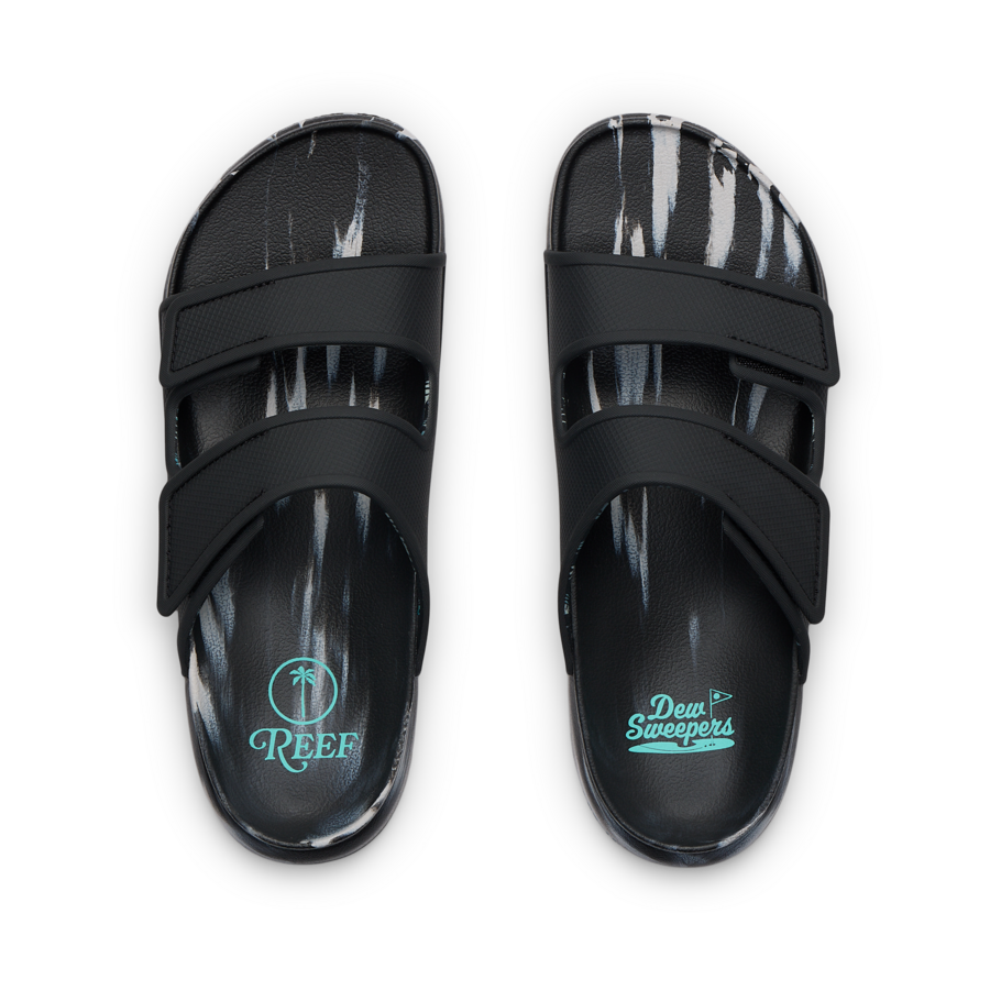 Reef X Palm Golf Oasis Adapt - Black X Palm - Top View