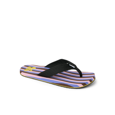 REEF X Ebony Beach Club Original Stripes - Ebony Purple Brown - Main View