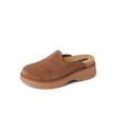 Vista Skye - Walnut Suede - Left Side View