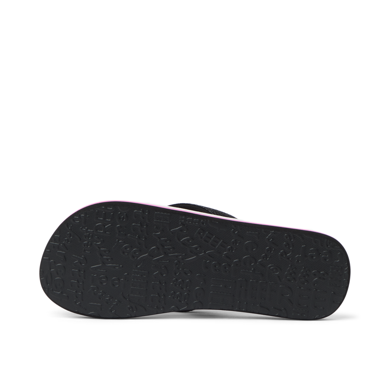Kids Ahi - Pink/Black Floral - Underside View