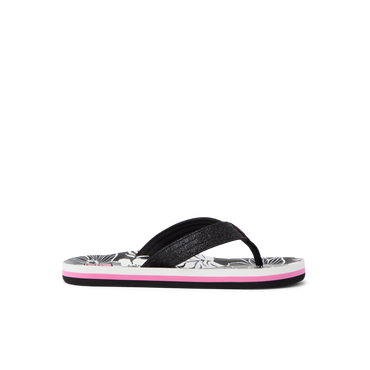 Kids Ahi - Pink/Black Floral - Right Side View