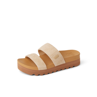 Cushion Vista Hi - Sand Suede - Left Side View