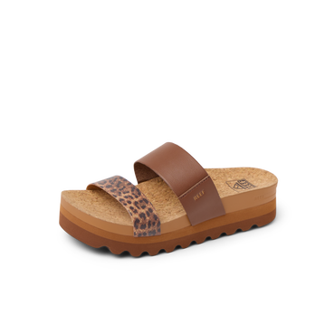 Cushion Vista Hi - Brown/Leopard - Left Side View