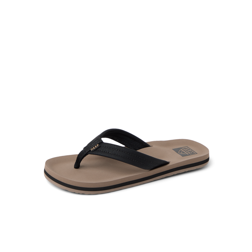 Kids Ahi - Black/Tan - Left Side View