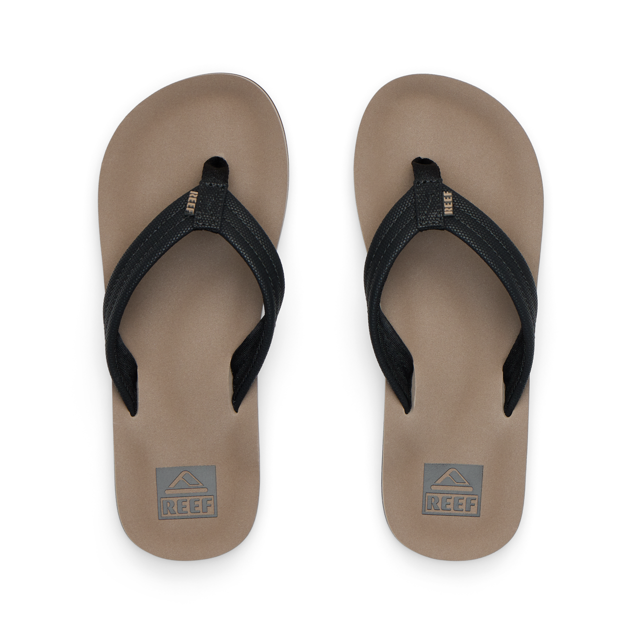 Kids Ahi - Black/Tan - Top View