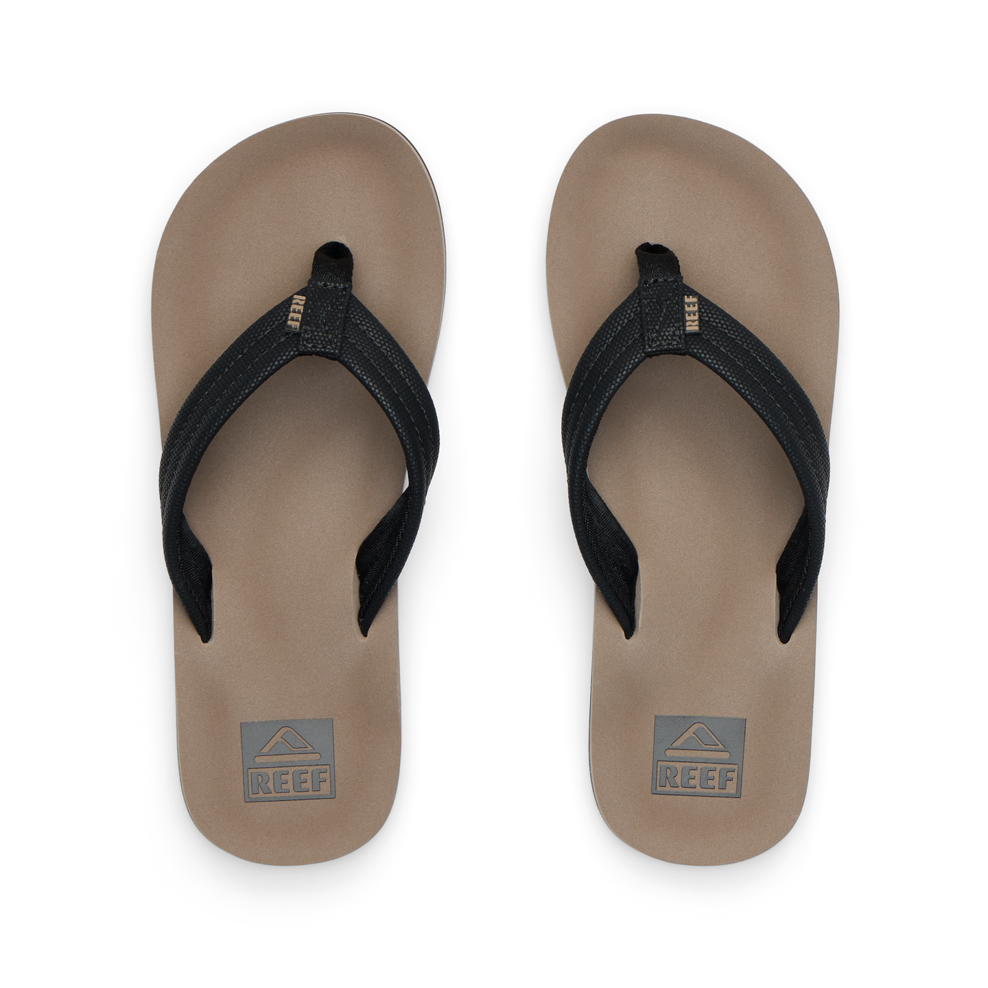 Kids Ahi - Black/Tan - Top View