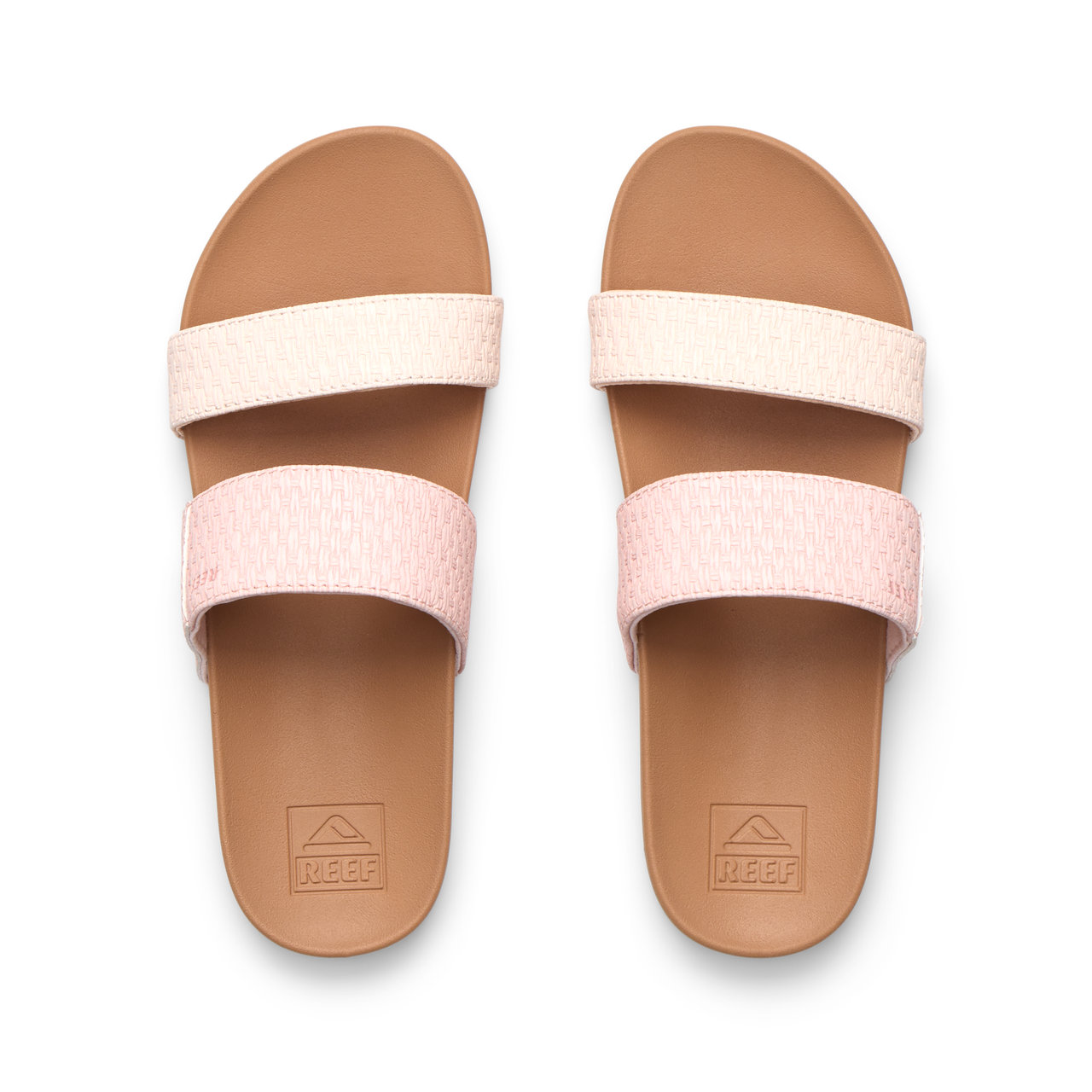 Kids Cushion Vista - Pink/Tan - Top View