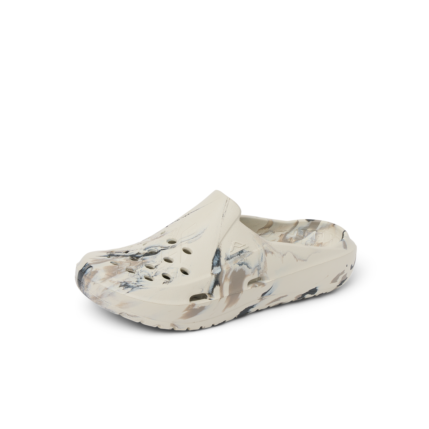 Glider left-facing slip-on clog with water-friendly design, extra cushioning, and anatomical arch support for all-day comfort.