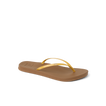 Cushion Slim women’s sandal facing right, golden apricot straps, lightweight with soft-rebound cushioning and arch support.