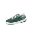 Shoreline Del Mar men's sneaker facing right with green breathable upper, white sole, and lace-up comfort design