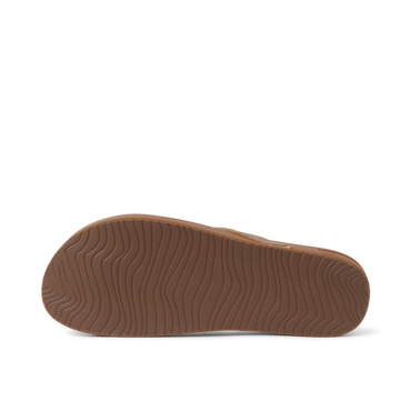 Vista Ivy women's shoe showing the sole facing up with textured grip for beach and everyday comfort by REEF.