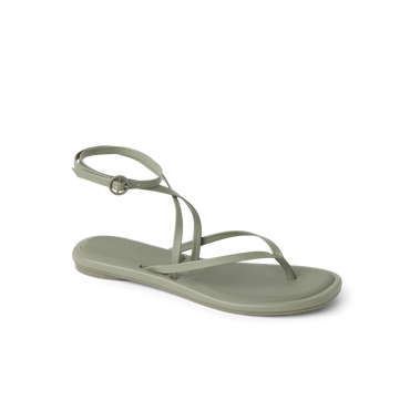 Willow Quinn women's sandal in neutral color with ankle strap, designed for comfort and everyday wear