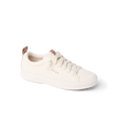 Lay Day Lite facing right, women's white lightweight sneaker with cushioned sole, arch support, and breathable mesh upper.
