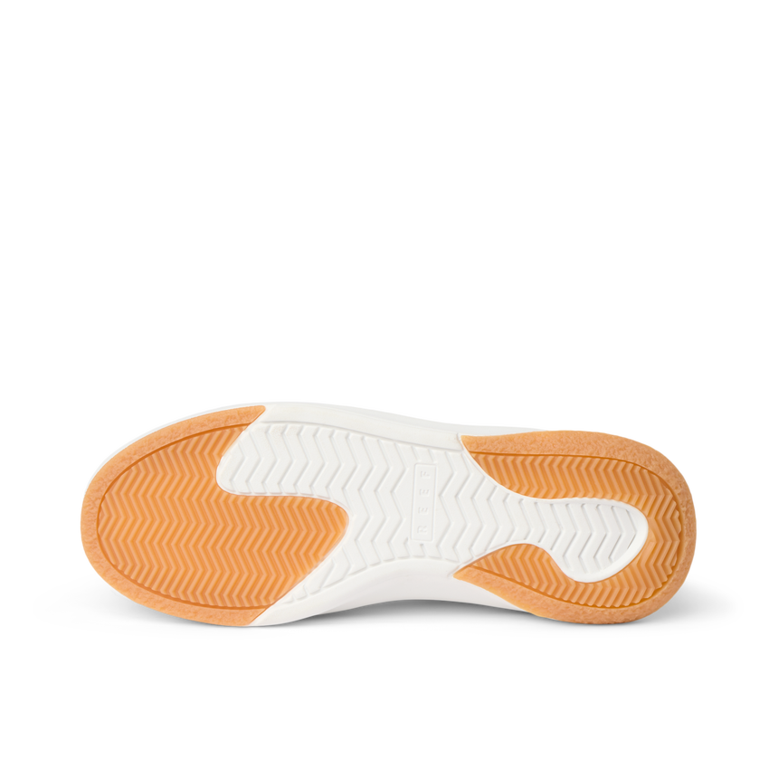 Reef Del Mar shoe outsole viewed from below, featuring durable, water-friendly sole with textured grip for all-day comfort.