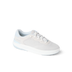 Reef Del Mar sneaker facing right, close-up of breathable knit upper and cushioned sole designed for beach comfort.