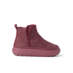 Side view of the Weekend Autumn boot in burgundy with cozy lining, durable sole, and arch support, designed for comfort by REEF.