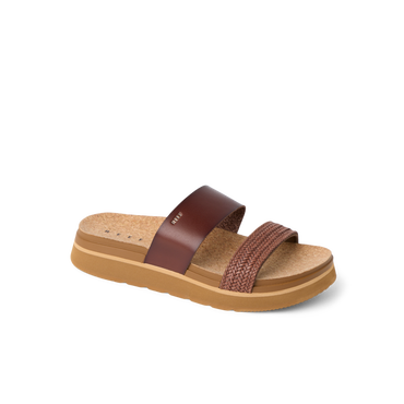 Vista Hi 2 sandal facing right, featuring a braided strap, cushioned platform, and enhanced arch support for all-day comfort