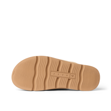 Vista Luxe Mariana shoe sole view facing upward showing textured, durable outsole designed for all-day comfort and arch support.