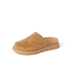 Vista Luxe Mariana women's clog facing left showing closed-toe suede upper with lightweight sole, designed for comfort and daily wear.